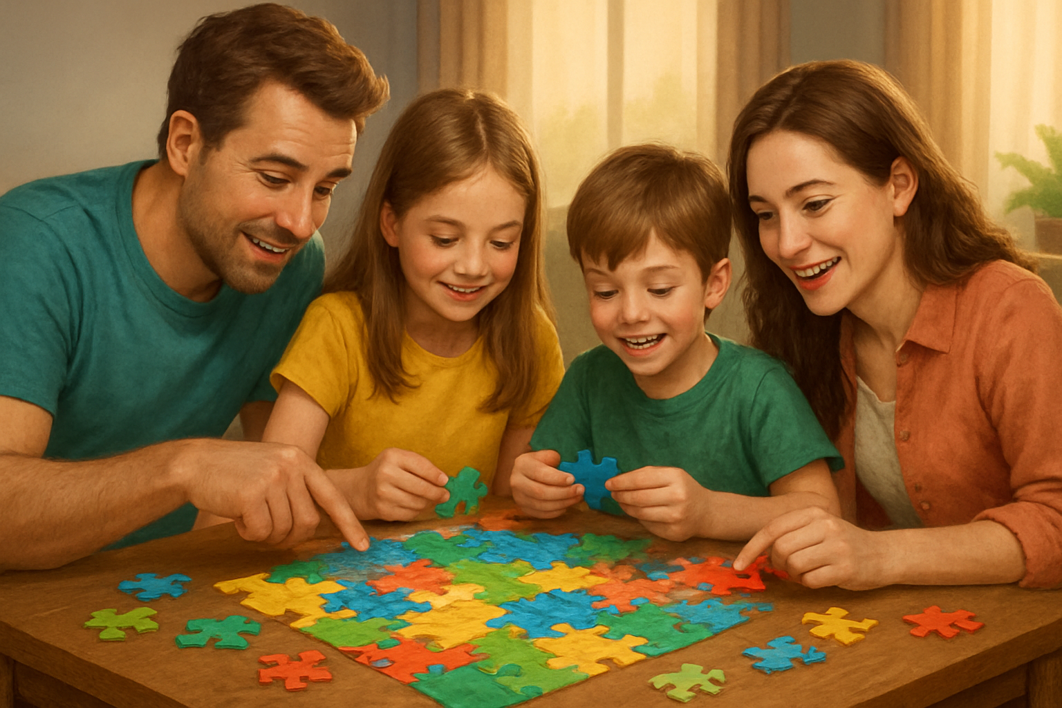 Aile bulmaca oyunları